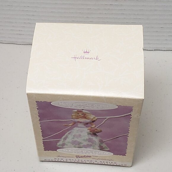 Barbie Springtime 1995 Hallmark Ornament - Picture 2 of 8